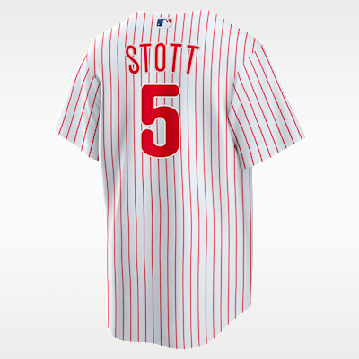 Jersey Nike de la MLB Replica para hombre Bryson Stott Philadelphia Phillies