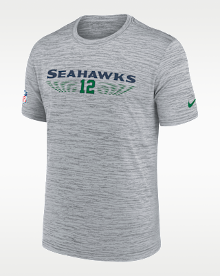 Мужская футболка Seattle Seahawks Rivalries Collection Sideline Velocity Nike Dri-FIT NFL