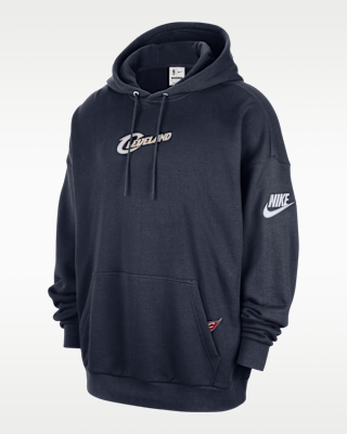Мужское худи Cleveland Cavaliers 2025/26 Hardwood Classics Nike Club NBA Premium Pull-Over Hoodie