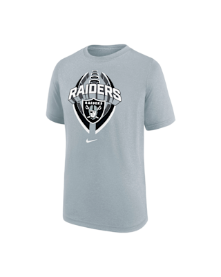 Детская футболка Las Vegas Raiders Legend Icon Big Kids’ Nike Dri-FIT NFL