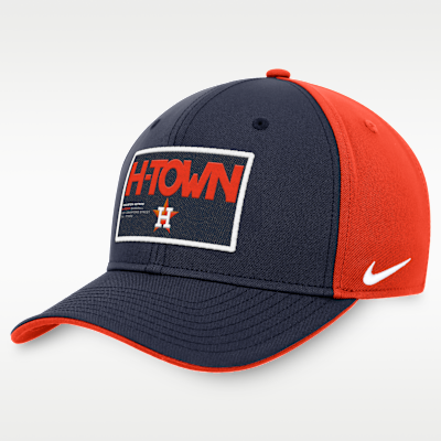 Houston Astros Classic99 Color Block Men's Nike MLB Adjustable Hat