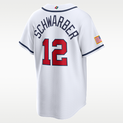 Kyle Schwarber USA Baseball 2026 World Baseball Classic Men's Nike Stadium Jersey