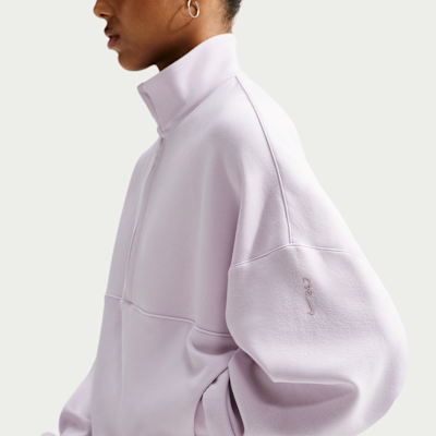 Nike 24.7 ImpossiblySoft Dri-FIT Bol Kesimli Yarım Fermuarlı Kadın Üstü görsel 3