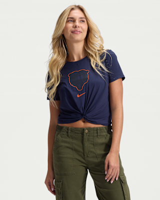 Женская футболка Chicago Bears Rivalries Collection One Classic Twist Nike Dri-FIT NFL