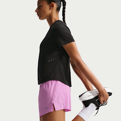 Nike Swift Breathe Dri-FIT Normal Belli 6 cm Slip Astarlı Kadın Koşu Şortu görsel 4