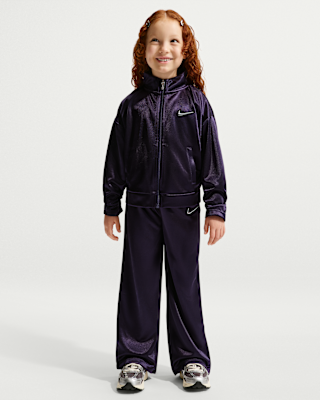 Детские Nike Little Kids' Swoosh Sparkle 2-Piece Track Set