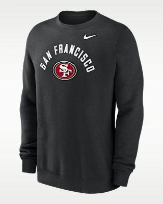 Мужские  San Francisco 49ers Club Nike NFL Pullover Crew