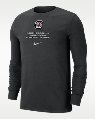 Мужская футболка Nike College (South Carolina Gamecocks) Dri-FIT Long-Sleeve