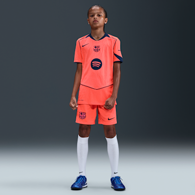 F.C. Barcelona 2025/26 Match Third Older Kids' Nike Dri-FIT ADV Total 90 Football Authentic Shirt