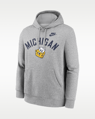 Мужское худи Michigan Legacy Arch Club Nike College Pullover Hoodie