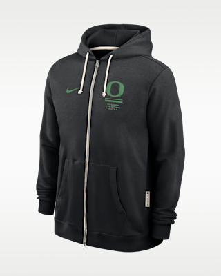 Мужское худи Oregon Sideline Standard Issue Nike Dri-FIT College Full-Zip Hoodie