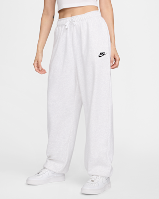 Женские  Nike Sportswear Club Fleece Mid-Rise Oversized Sweatpants
