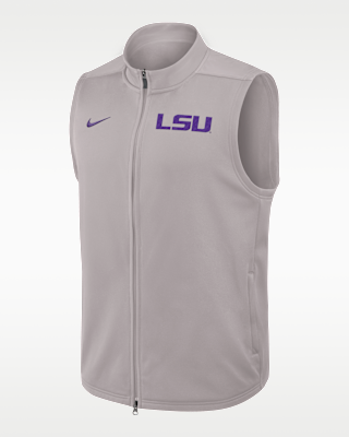 Мужская безрукавка LSU Victory Nike Therma-FIT College Full-Zip Vest