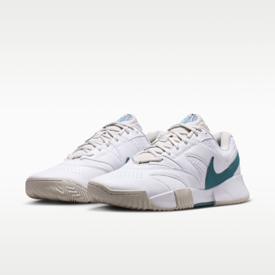 NikeCourt Lite 4 Toprak Kort Erkek Tenis Ayakkabısı görsel 5