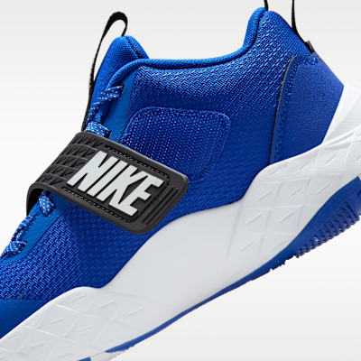 Nike Team Hustle D 12 Tenis de básquetbol para niños grandes