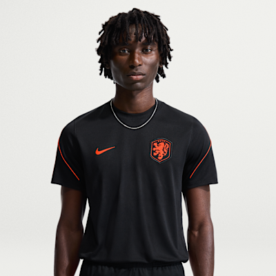 Nike Hollanda Strike Nike Dri-FIT Kısa Kollu Erkek Futbol Üstü