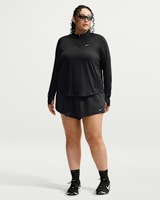 Женские шорты Nike Swift Dri-FIT Mid-Rise 2-in-1 Shorts (Plus Size) для бега