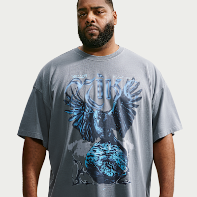 Nike Oversize Erkek Basketbol Tişörtü görsel 6