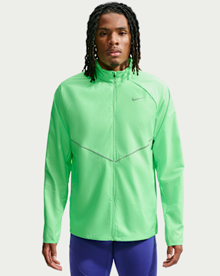 Nike Miler Men's Repel UV Protection Hooded Running Jacket