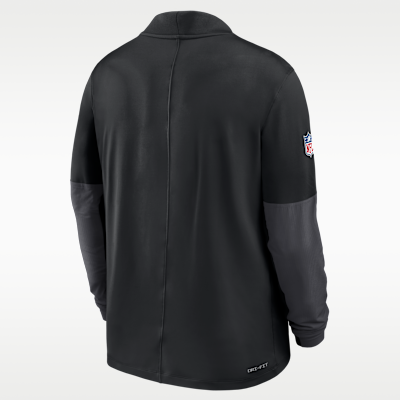 Detroit Lions Feel The Pressure Men's Nike Dri-FIT NFL 1/2-Zip Top