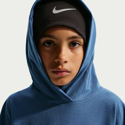Nike Pro Big Kids' (Boys') Dri-FIT Fleece Pullover Hoodie