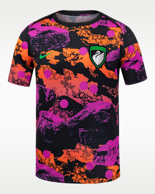 Мужские шорты Boston Legacy Nike NWSL Short-Sleeve Pre-Match Top