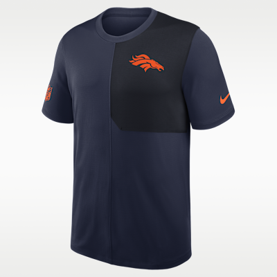 Denver Broncos Sideline Coach Men's Nike Dri-FIT NFL Top