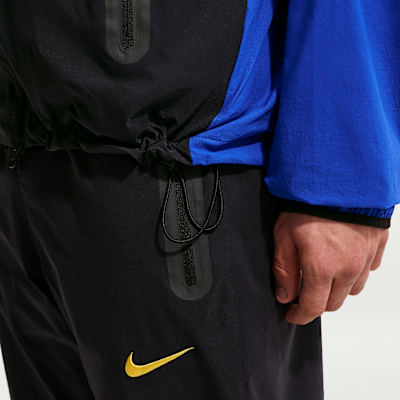 Nike Chelsea FC Tech Windrunner Nike Tam Boy Fermuarlı Dokuma Erkek Futbol Ceketi görsel 6