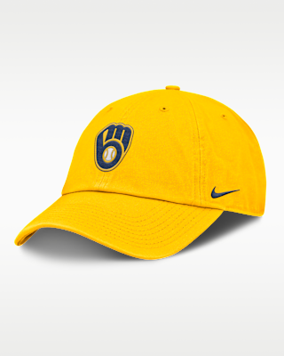 Мужские  Milwaukee Brewers Club Men’s Nike MLB Adjustable Hat
