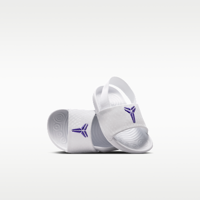 Nike KOBE BRYANT White Slide Sandals with Logo mamba New Mens KIDS AND toddler Nike Men main image 3