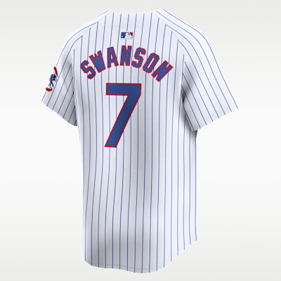 Dansby Swanson Chicago Cubs Men's Nike Dri-FIT ADV MLB Limited Jersey