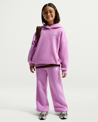 Детские Nike Sportswear Club Fleece Girls' Wide-Leg Pants