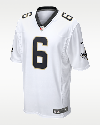 Мужские джерси Tyler Shough New Orleans Saints Nike NFL Game Jersey