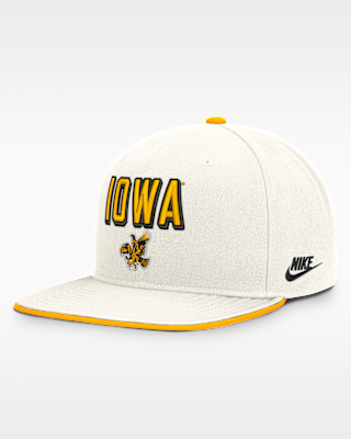 Мужские Iowa Legacy Letter Mascot Pro Nike Dri-FIT College Adjustable Hat