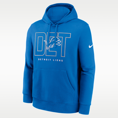 Detroit Lions Busted Play Club Men's Nike NFL Pullover Hoodie