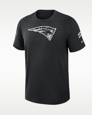 Мужская футболка New England Patriots Salute to Service Slub Nike Dri-FIT NFL