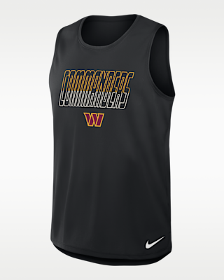 Мужские  Washington Commanders Nike Dri-FIT NFL Tank Top