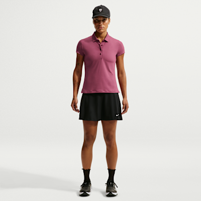 Nike Golf Club Dri-FIT UV Kısa Kollu Kadın Golf Polo Üstü görsel 4
