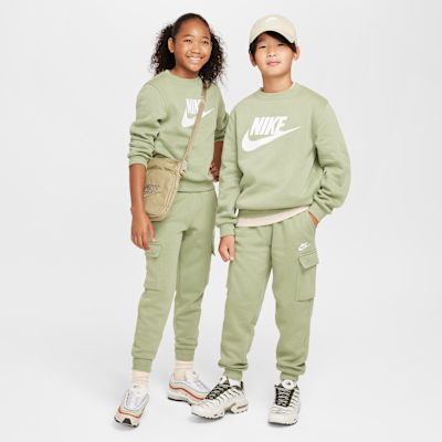 나이키 스포츠웨어 클럽 플리스 주니어 카고 팬츠