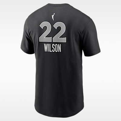 A'ja Wilson Las Vegas Aces Men's Nike WNBA T-Shirt