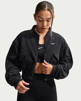 Женская куртка Nike One Therma-FIT Fleece Bomber