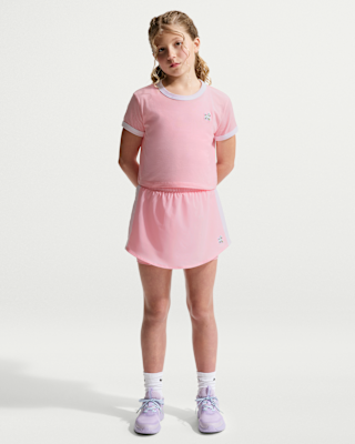 Детские  Nike One Big Kids' Dri-FIT High-Waisted Skort