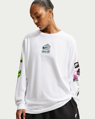 Женская футболка Nike Sportswear Classic Oversized Long-Sleeve