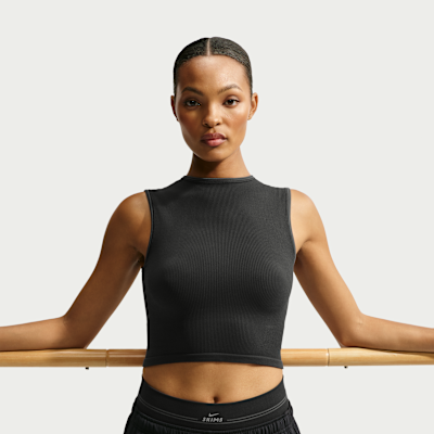 NikeSKIMS Ribbed Seamless Kadın Atleti görsel 3