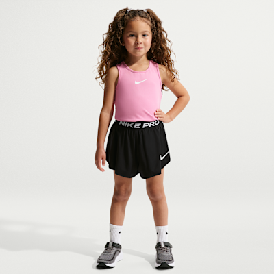 Nike Pro Little Kids' Dri-FIT 2-in-1 Shorts