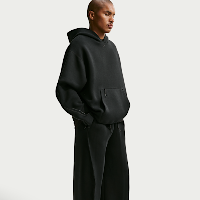 Nike Tech Fleece Bol Kesimli Açık Paçalı Erkek Eşofman Altı görsel 4