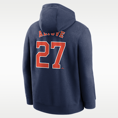 Jose Altuve Houston Astros Club Men's Nike MLB Pullover Hoodie