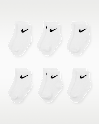Детские носки Nike Swoosh Baby/Toddler Ankle Socks (6 Pairs)