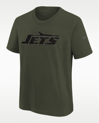 Детская футболка New York Jets Rivalry Big Kids' Nike NFL