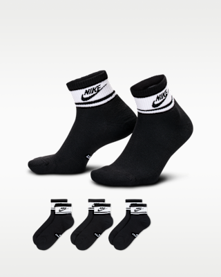 Unisex носки Nike Everyday Elevated Ankle Socks (3 Pairs)